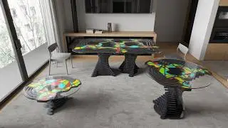 NEXUS Collection | Luxury Parametric Furniture Design by Gogoladze Design Studio