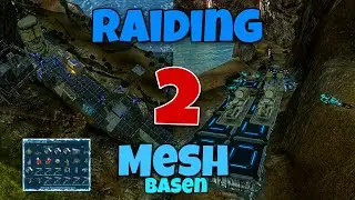 Ark Mobile PvP - Fresh Start Solo || Raiding 2 Mesh Basen||