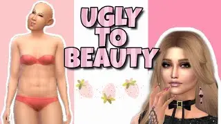 سيمز 4 : تحدي القبيحه الي جميله Sims 4 Ugly to beauty Challenge