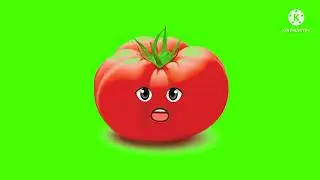 Green Scene Talking Tomato