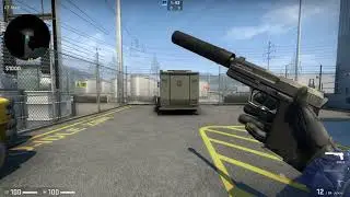 CS:GO USP-S Shooting and Reload animations