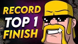 I FINISHED #1 IN THE WORLD 🌎 🏆