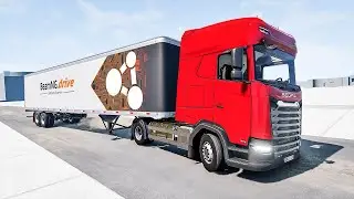 Euro Truck Suspension Test  – BeamNG.Drive