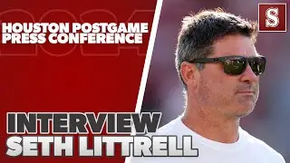 HOUSTON POSTGAME PRESS CONFERENCE: Offensive coordinator Seth Littrell
