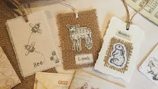 Vintage Spring Tags