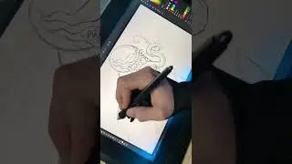 Drawing using Photoshop and Illustrator 