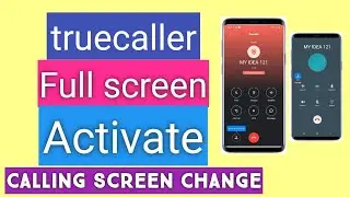How to enable truecaller full screen caller id ! Truecaller full screen caller id kaise cheng Karen