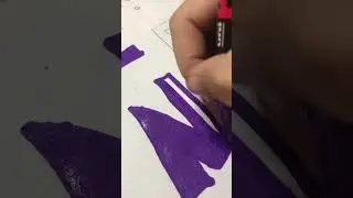 Coloring “Friendship”with poska markers(SCHOOL PROJECT)#shorts