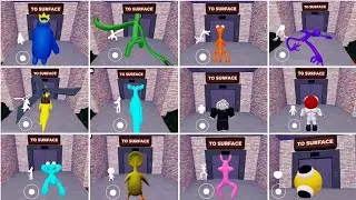 What If I Escape As Every Old And New Characters In Rainbow Friends 2 Escape Ending
