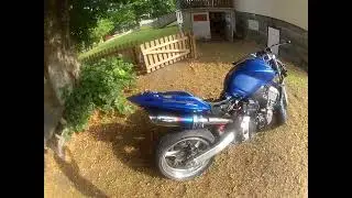 Moto GP Exhaust Honda Hornet CB900F by rogal