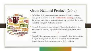 GDP VS GNP (English)