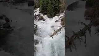Горная долина окруженная реками  #путешествия #travel #mountains #домбай #кавказ