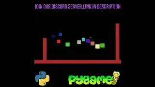 Elastic Collision physics simulation in Pygame ! 💥 