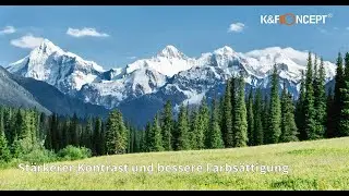 K&F Concept CPL Filter Nano-Serien Polarisationsfilter Polfilter Optisches Glas