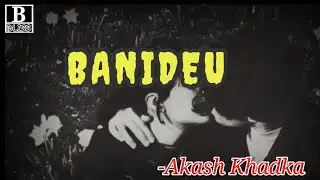 (Banideu)-Ma Kalo Raat Timi Chandrama( Lyrics) -Akash Khadka ||female cover by -Rakshya Giri||