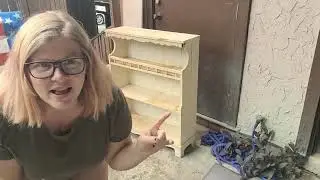 LIVE - Glamorous Life of a Furniture Flipper Cleaning with the Water Hose Before the Paint