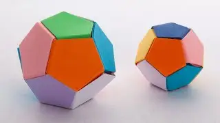 Оригами Мяч | Как сделать мяч оригами | Paper Ball | Paper crafts