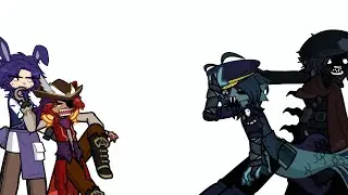 [ Wild Fox fights a fish to see who’s the fastest ] / [ FNaF & Roblox Pressure ]