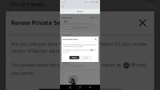 Do you need to pay monthly for a mm2 private server?