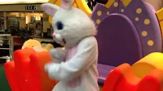 Easter Bunny Selfies