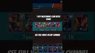 I finally had beaten the clan boss! Raid shadow legends super buffer wixwell team 