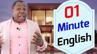 One Minute English Lesson 1- 