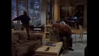 Frasier S1: Niles and Daphne stuck in a storm - Frasier Panics