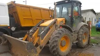 Экскаватор-погрузчик JCB 4CX (ч 3).
