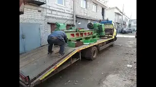 Продал ДИП 300. Как одному передвинуть станок весом 6 тонн ЛАЙВХАК#
