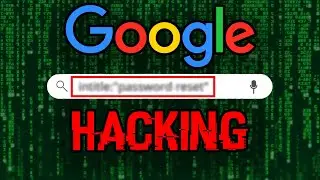 How to HACK with Google using DORKS: Google Hacking OSINT