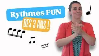 Solfège RYTHMIQUE pour les Enfants de 3 à 7 Ans !