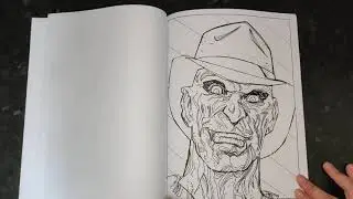Horror Movie Colouring Book Flip Through Author unknown