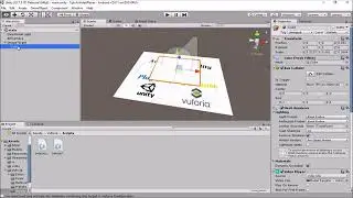 Unity Augmented Reality Video Player
