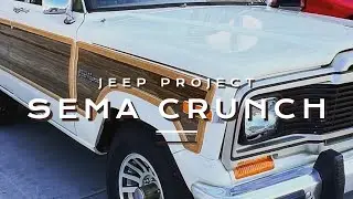 SEMA Crunch with the Laura Ashley Jeep Wagoneer