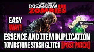 [NEW]  MW3 ZOMBIES GLITCHES UNLIMITED ESSENCE AND ITEM DUPLICATION TOMBSTONE GLITCH [POST PATCH]