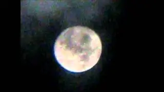 Moon Through My 76mm Reflector Telescope