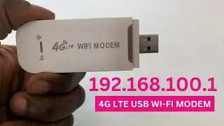 4G USB Wi-Fi Modem Setup, Change USB Modem Wi-Fi Name and Password, Modem Wi-Fi setup.