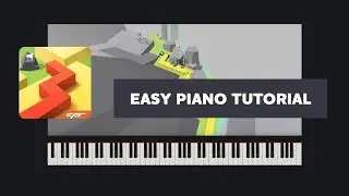 Dancing Line - The Mountains // Easy Version (Synthesia Tutorial + MIDI)