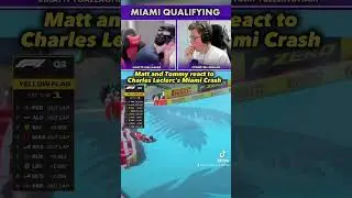 P1 with Matt and Tommy REACT to Charles Leclerc's Miami Crash... 