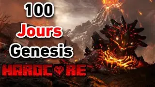 J'ai survécu 100 Jours en Hardcore sur Genesis 1 (ARK moddé )