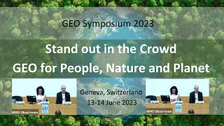 GEO Symposium 2023 Opening Session