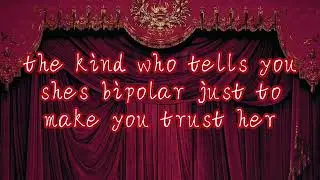 dresden dolls - dirty business (lyric video)