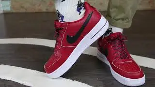 Nike Air Force 1 low red white