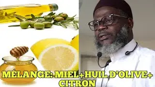 OUSTAZ OUMAR SALL HA:MELANGE MIEL+HUIL D'OLIVE+CITRON