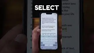 Selecting Text on iPhone 📱
