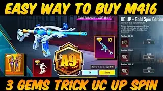 Finally Tidal M416 is Back & Ultimate Set 😍 FREE M416 Tidal Crate Opening Trick | UC UP Event |