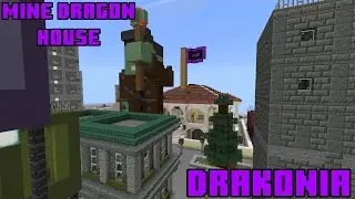 MINE DRAGON HOUSE | Обзор моей страны №3