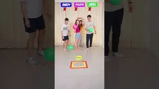 Green ball, Pink ball! 🟢🔴🪣😆😮🤣🎉