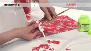 [Schritt für Schritt] - Décopatch Lampe