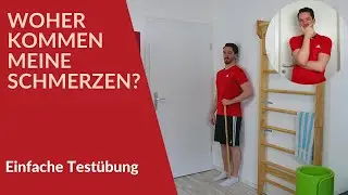 Woher kommen meine Schmerzen? - Finde die Ursache mit einer einfachen Testübung